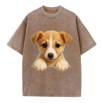 Whippet  - Vintage T-shirt - Brown