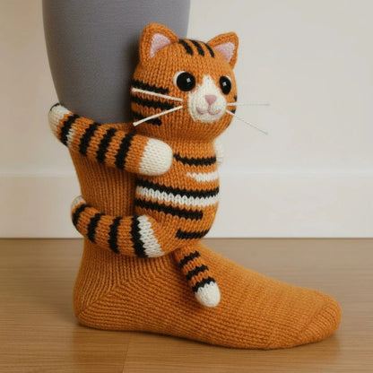 Cozy Critter Animal Socks - Fun & Comfy Footwear