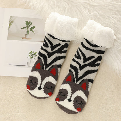 Cozy Christmas Fuzzy Socks for Women