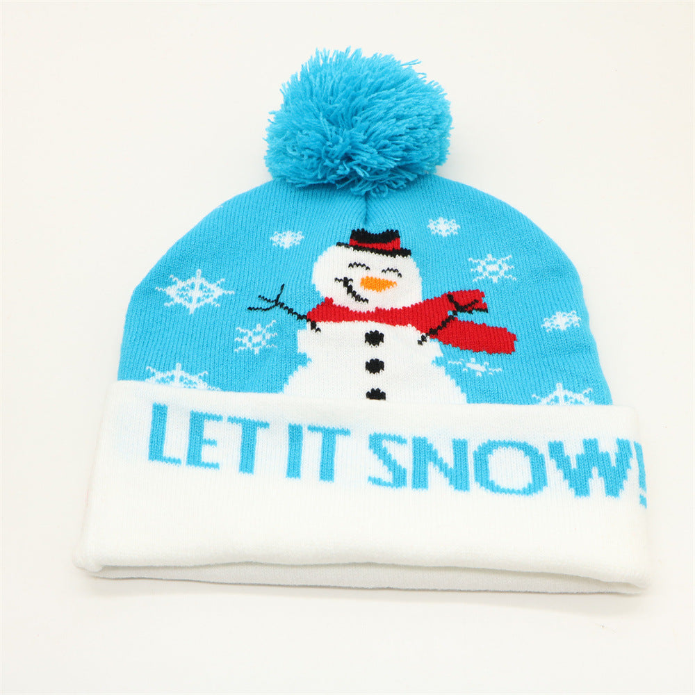 Cozy Christmas Jacquard Knit Beanie | Warm Winter Hat