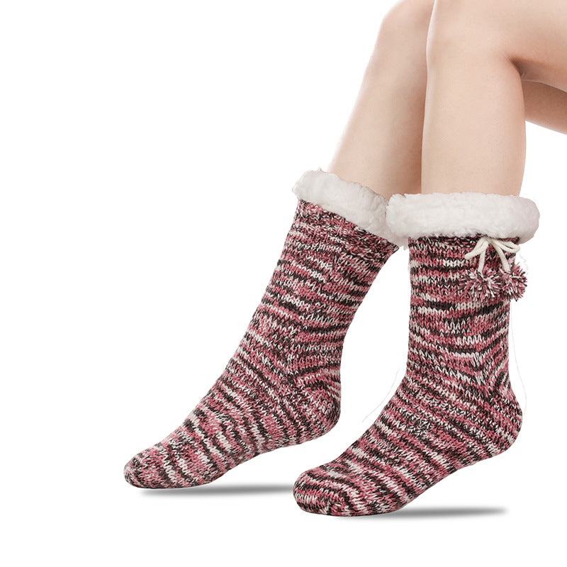 Cozy Chenille Non-Slip Floor Socks