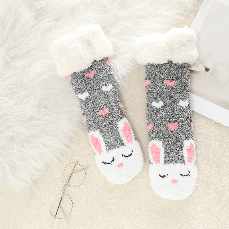 Cozy Christmas Non-Slip Slipper Socks