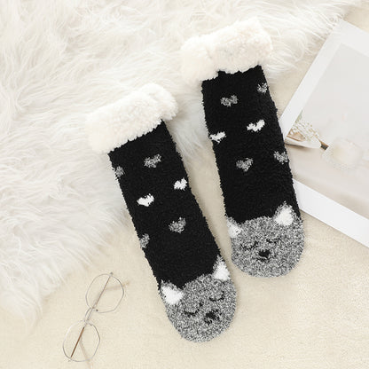 Cozy Christmas Non-Slip Slipper Socks
