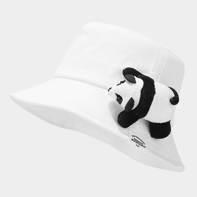 Cartoon Cute Panda Fisherman Hat - Designer Japanese Style Bucket Hat