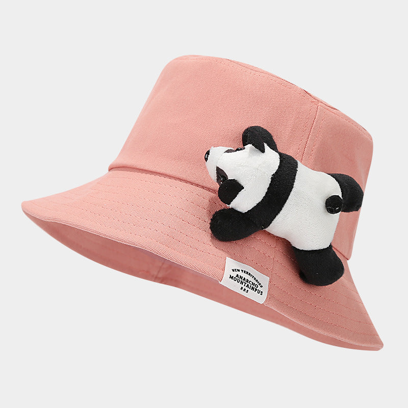 Cartoon Cute Panda Fisherman Hat - Designer Japanese Style Bucket Hat