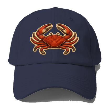 CRAB CLAWS - red crab in scarlet and orange , seafood - Baseball Cap