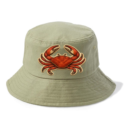 CRAB CLAWS - red crab in scarlet and orange , seafood - Bucket Hat