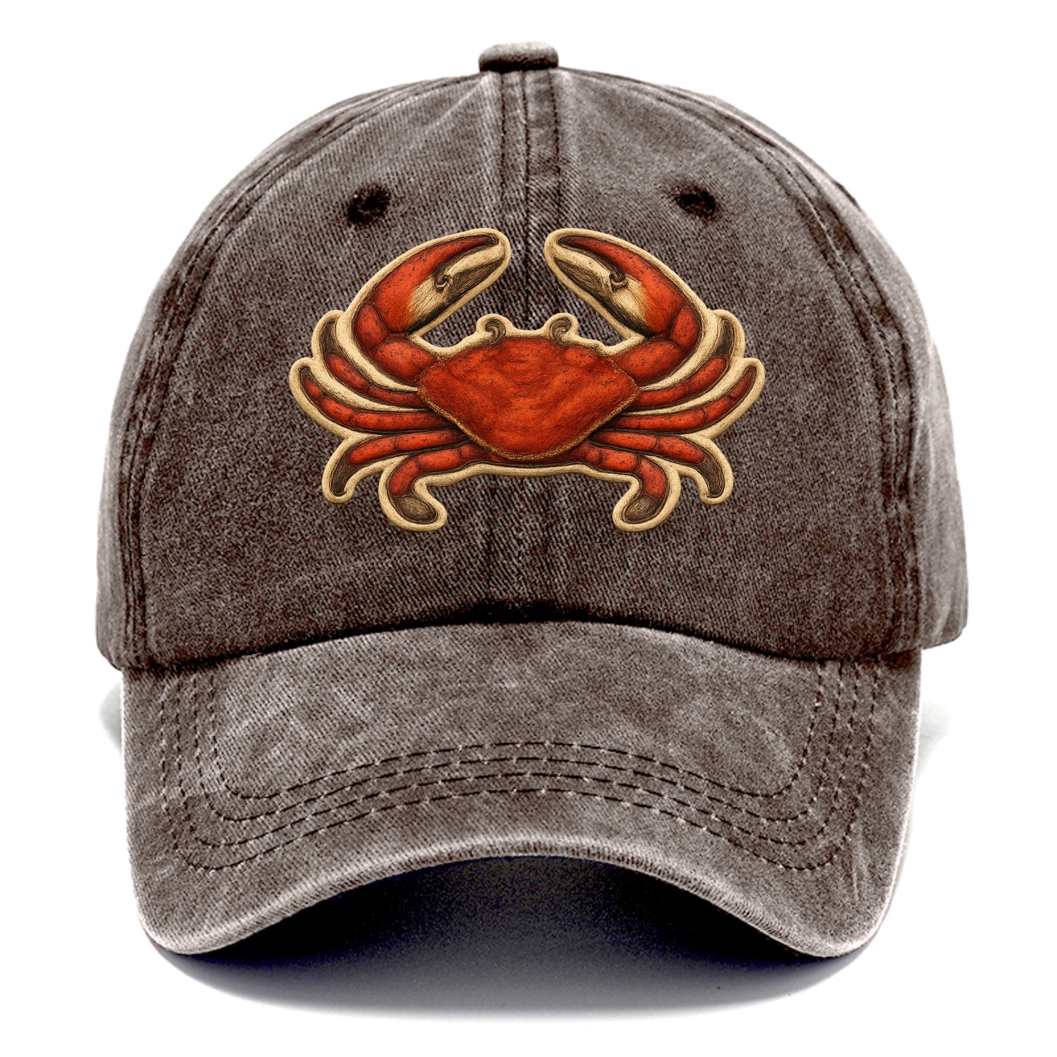CRAB CLAWS - red crab in scarlet and orange , seafood - Classic Cap