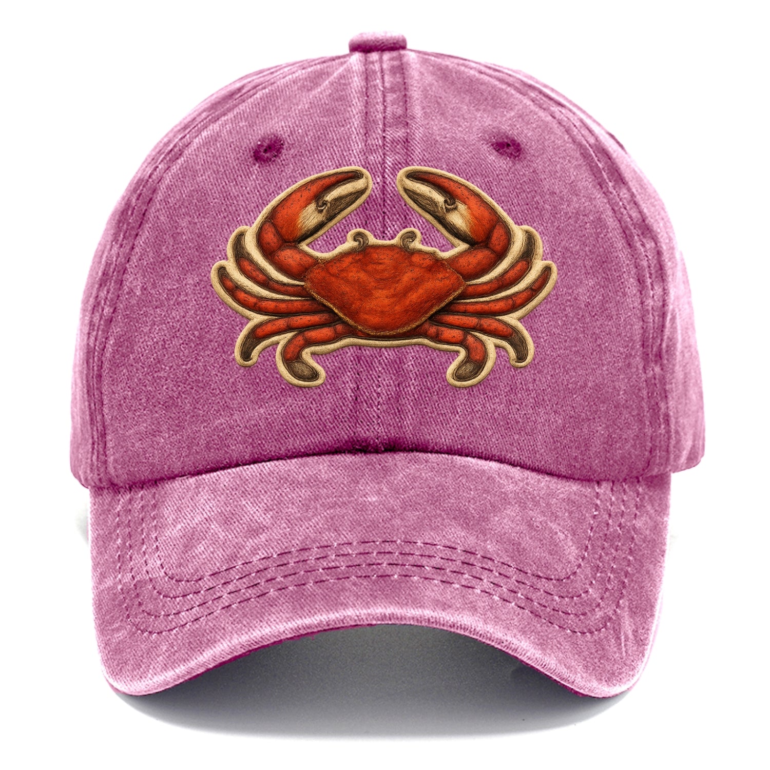 CRAB CLAWS - red crab in scarlet and orange , seafood - Classic Cap