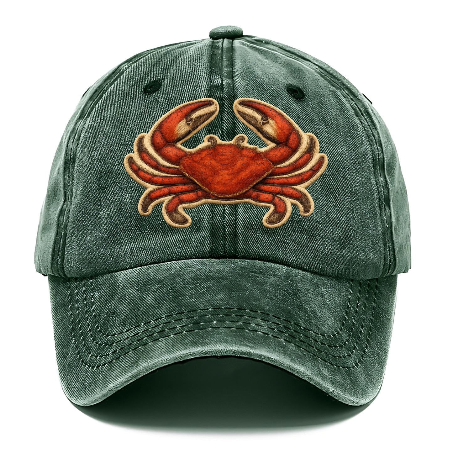 CRAB CLAWS - red crab in scarlet and orange , seafood - Classic Cap