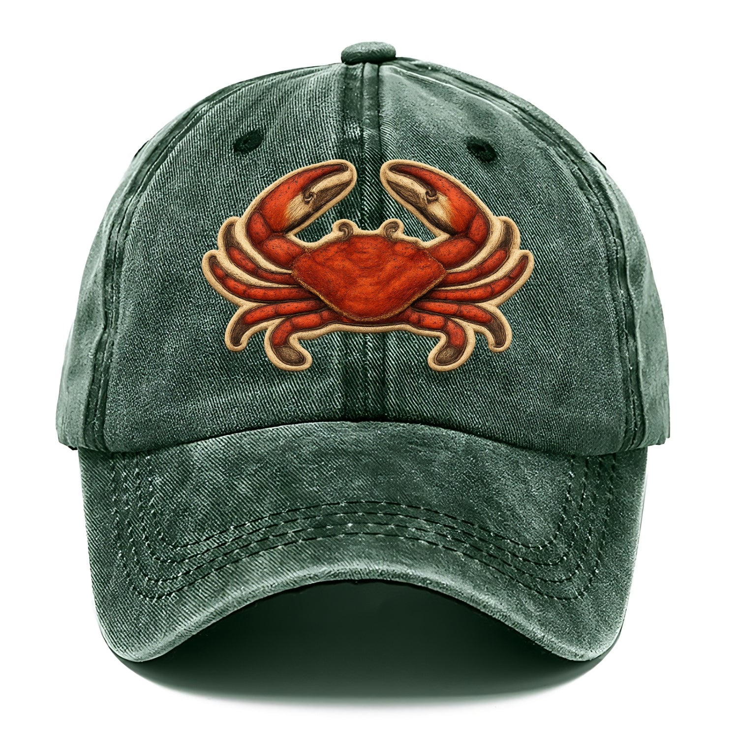 CRAB CLAWS - red crab in scarlet and orange , seafood - Classic Cap