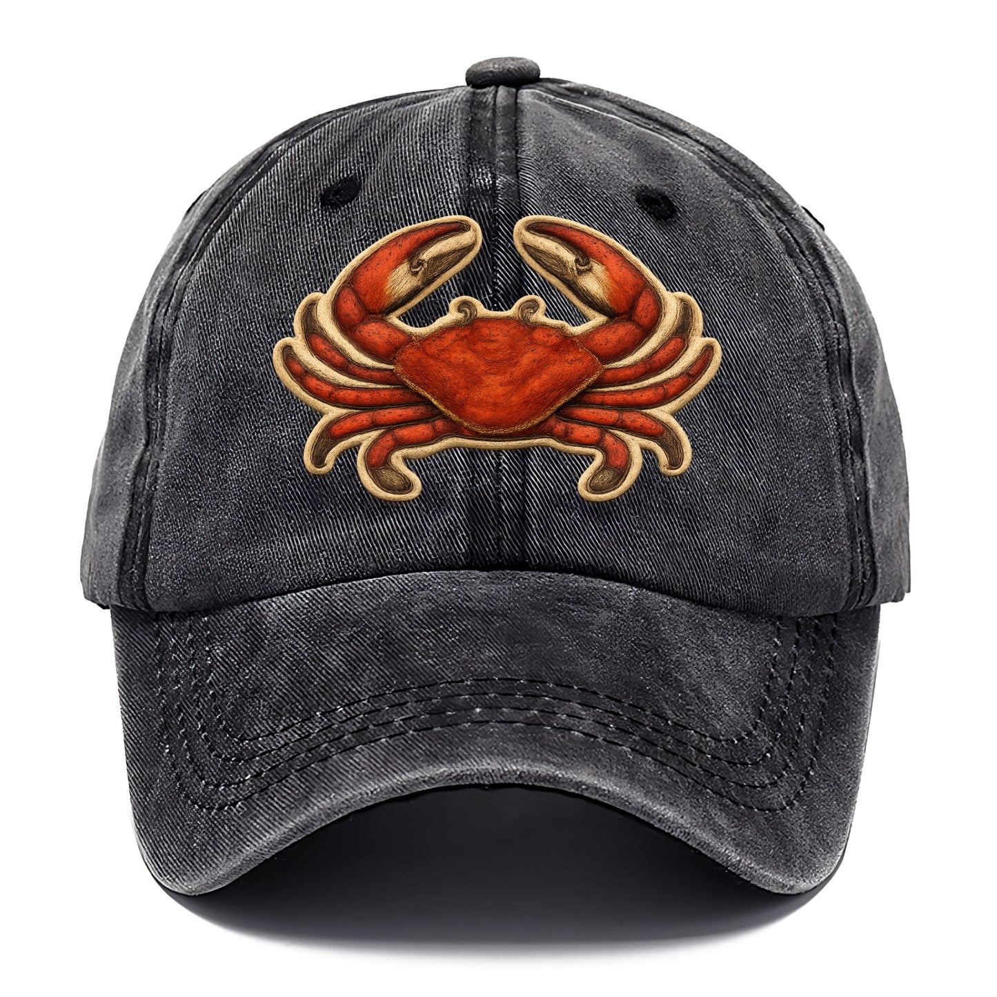 CRAB CLAWS - red crab in scarlet and orange , seafood - Classic Cap