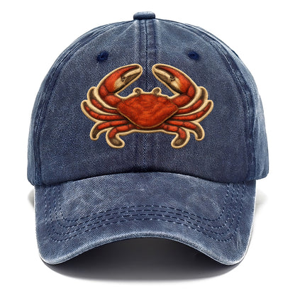 CRAB CLAWS - red crab in scarlet and orange , seafood - Classic Cap