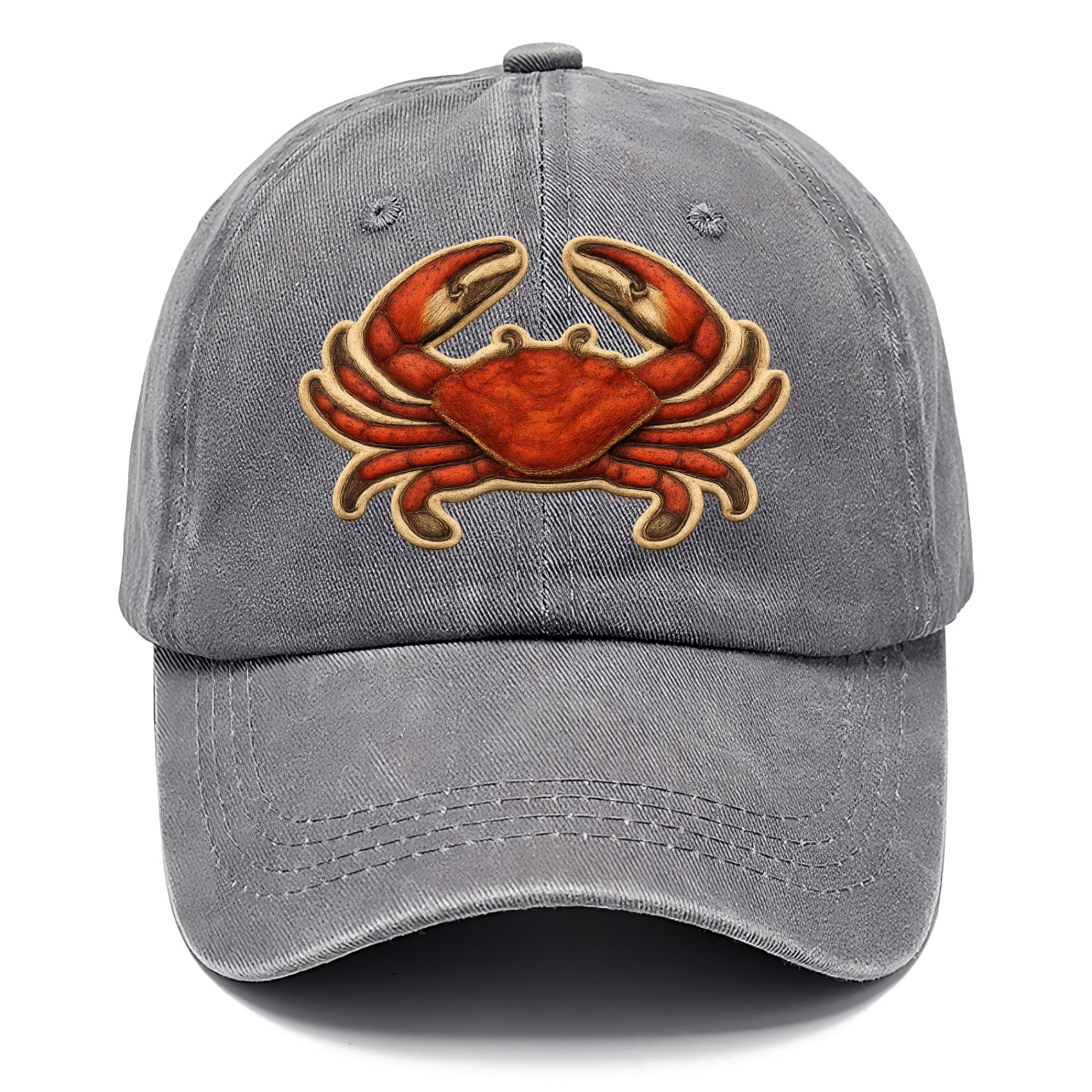 CRAB CLAWS - red crab in scarlet and orange , seafood - Classic Cap