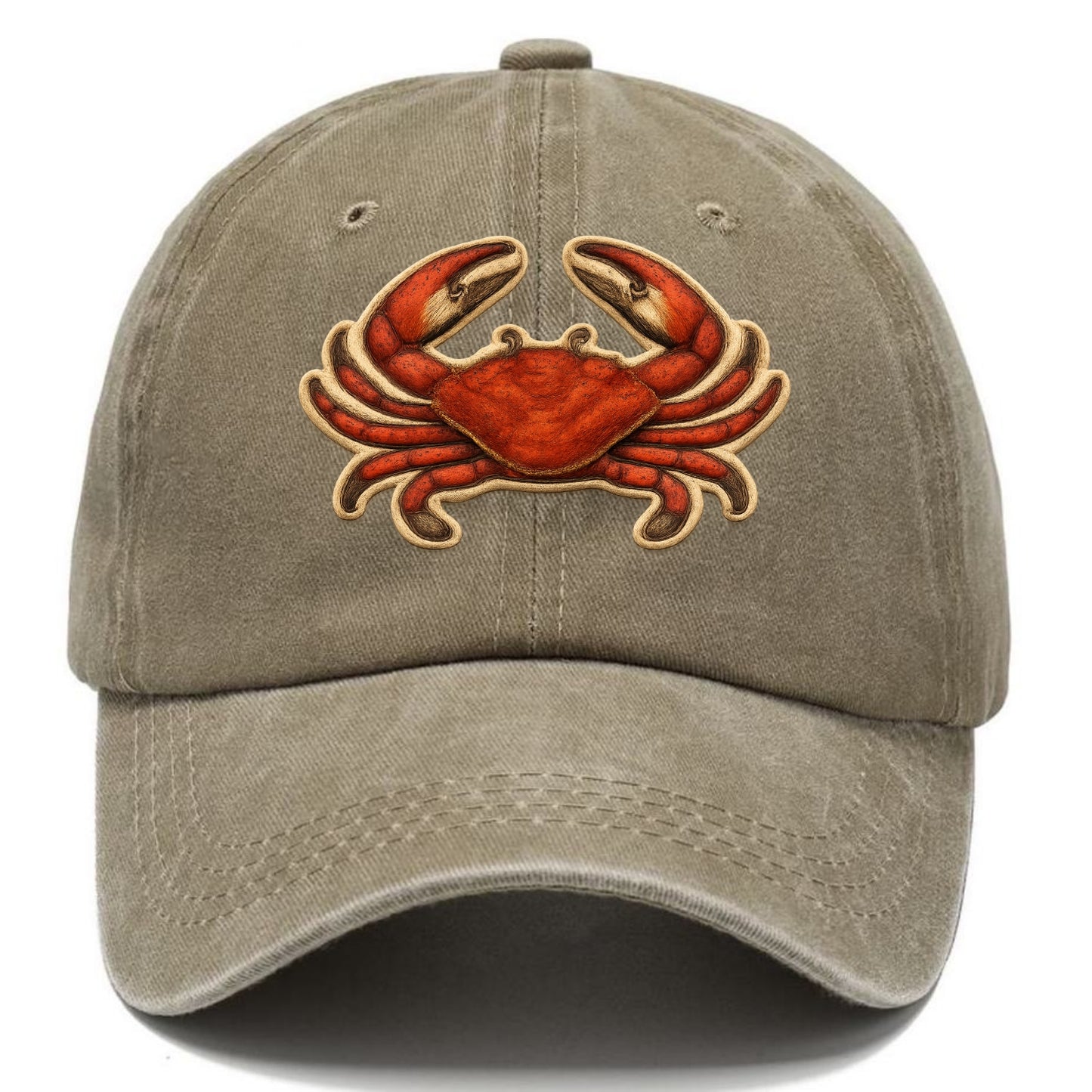 CRAB CLAWS - red crab in scarlet and orange , seafood - Classic Cap
