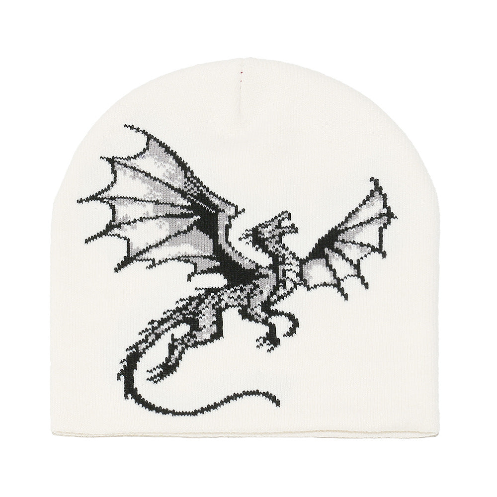 Cute Dinosaur Knit Hat - Cozy Winter Beanie