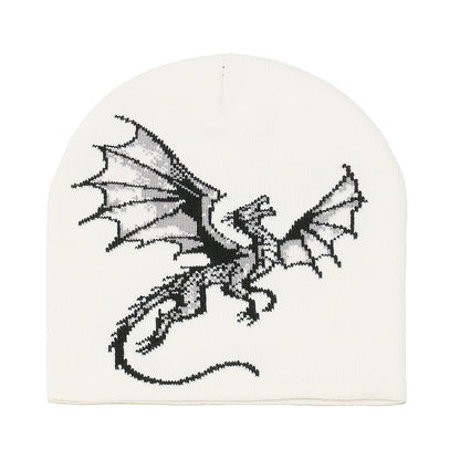 Cute Dinosaur Knit Hat - Cozy Winter Beanie