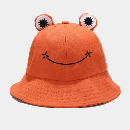 Cute Frog Bucket Hat: Kawaii Korean Fashion Sun Hat
