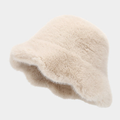 Cozy Faux Fur Bucket Hat - Warm Winter Style
