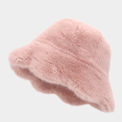 Cozy Faux Fur Bucket Hat - Warm Winter Style
