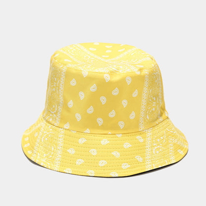 Cashew Flower Reversible Bucket Hat - Sun Protection