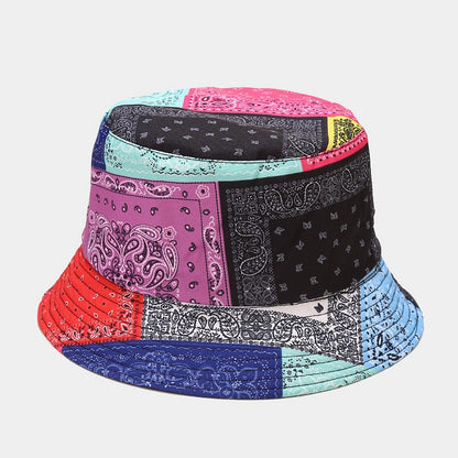Cashew Flower Reversible Bucket Hat - Sun Protection