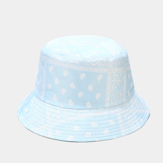 Cashew Flower Reversible Bucket Hat - Sun Protection
