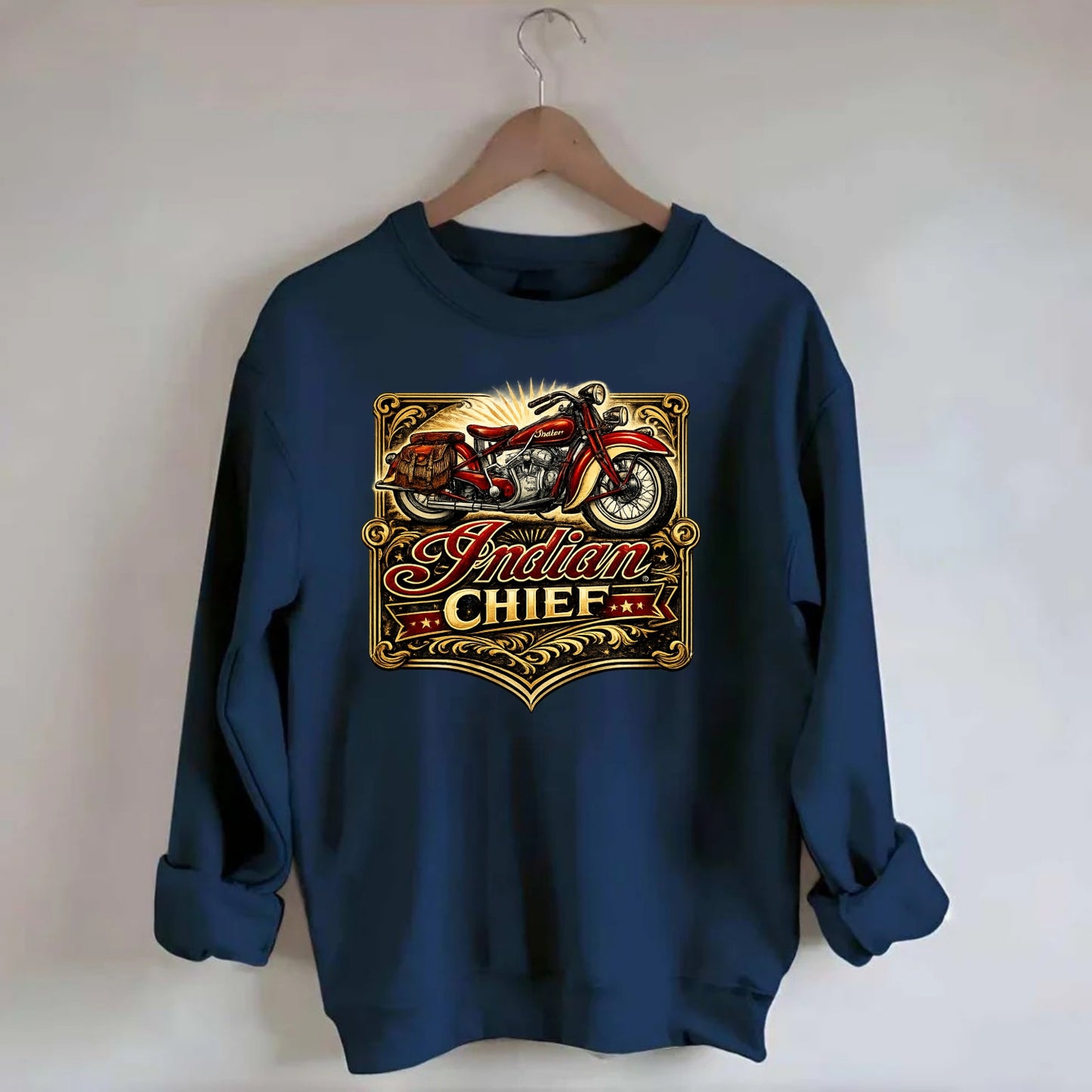 Classic Indian Chief - Crewneck Sweatshirt