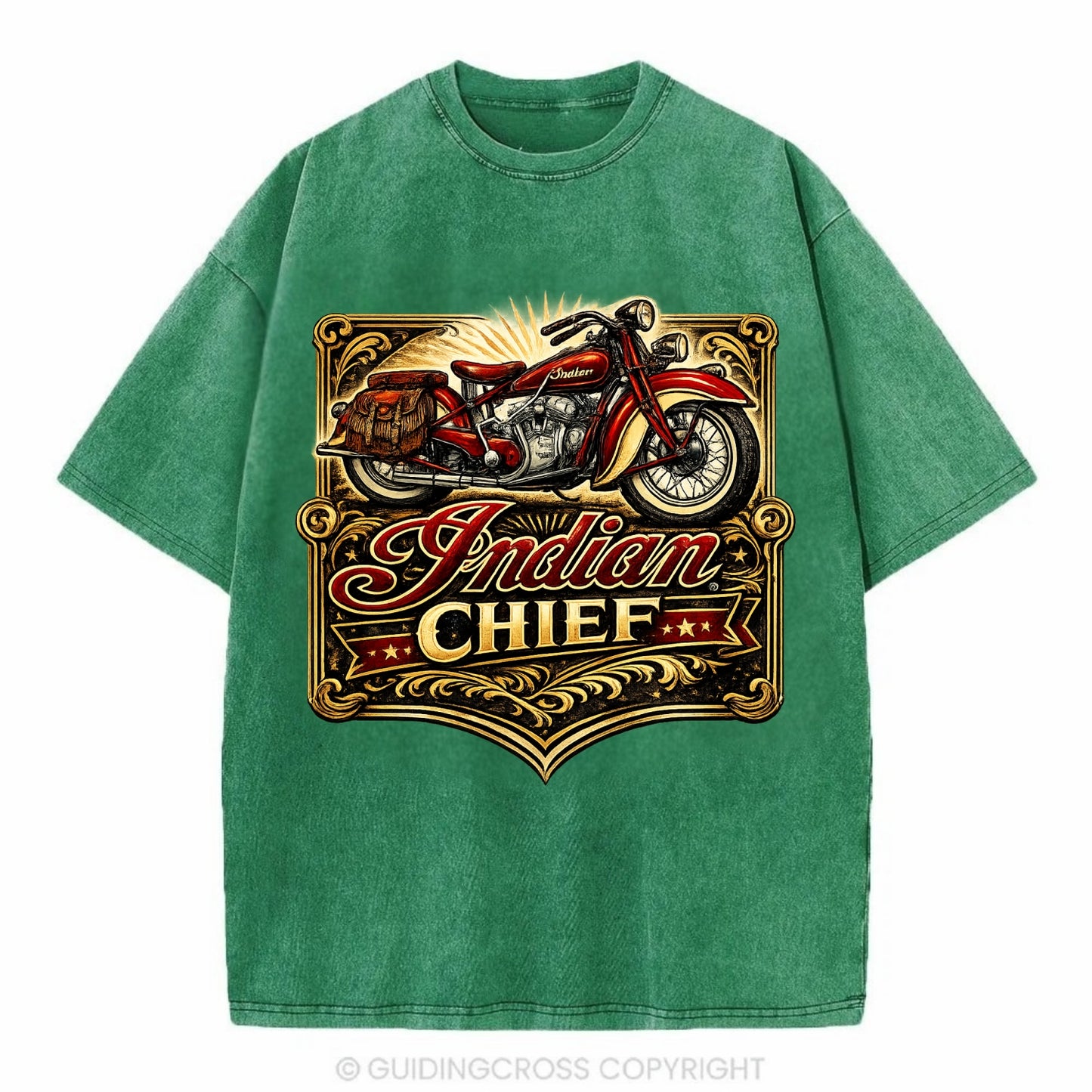 Classic Indian Chief - Vintage T-shirt