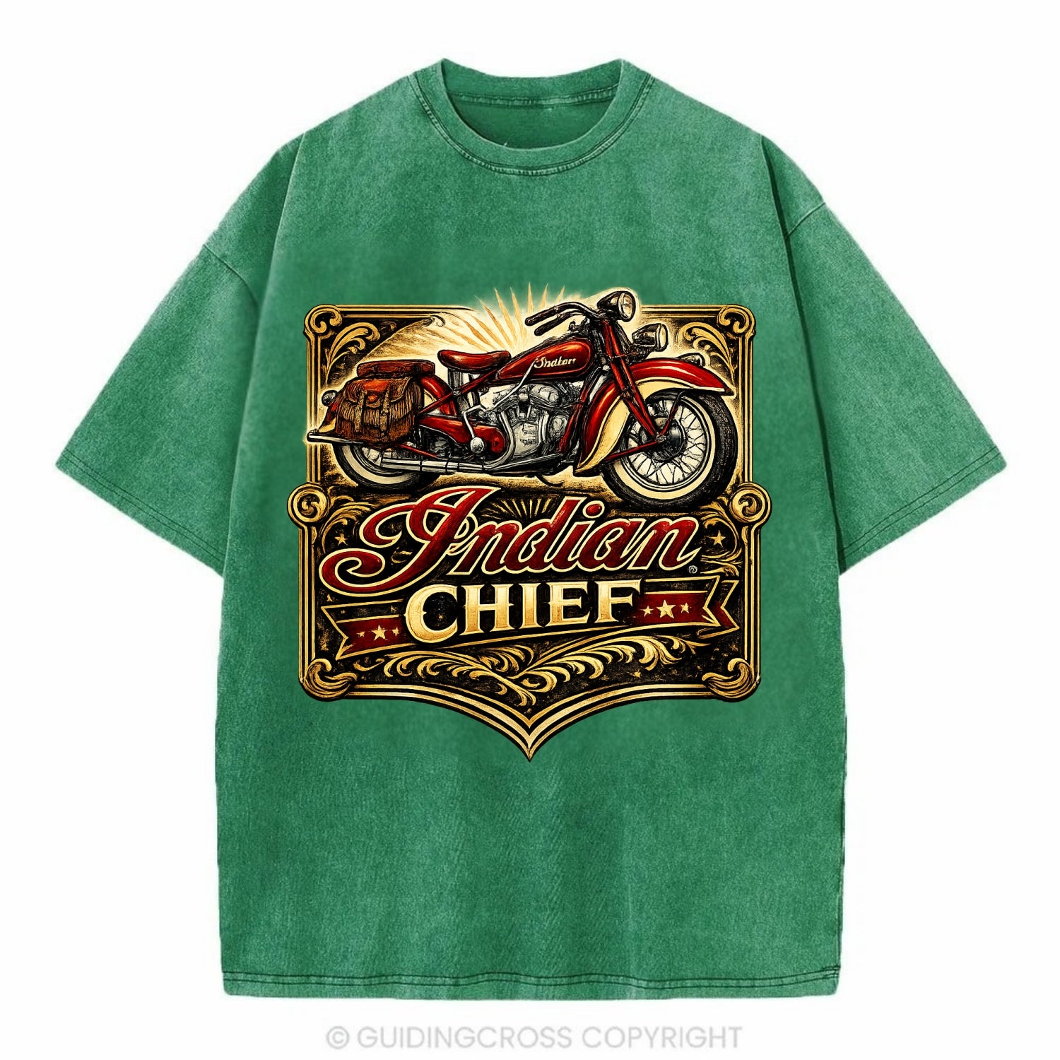 Classic Indian Chief - Vintage T-shirt