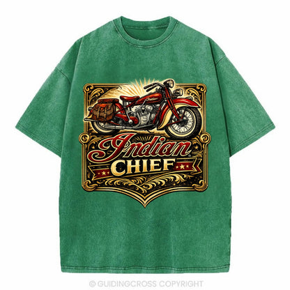 Classic Indian Chief - Vintage T-shirt