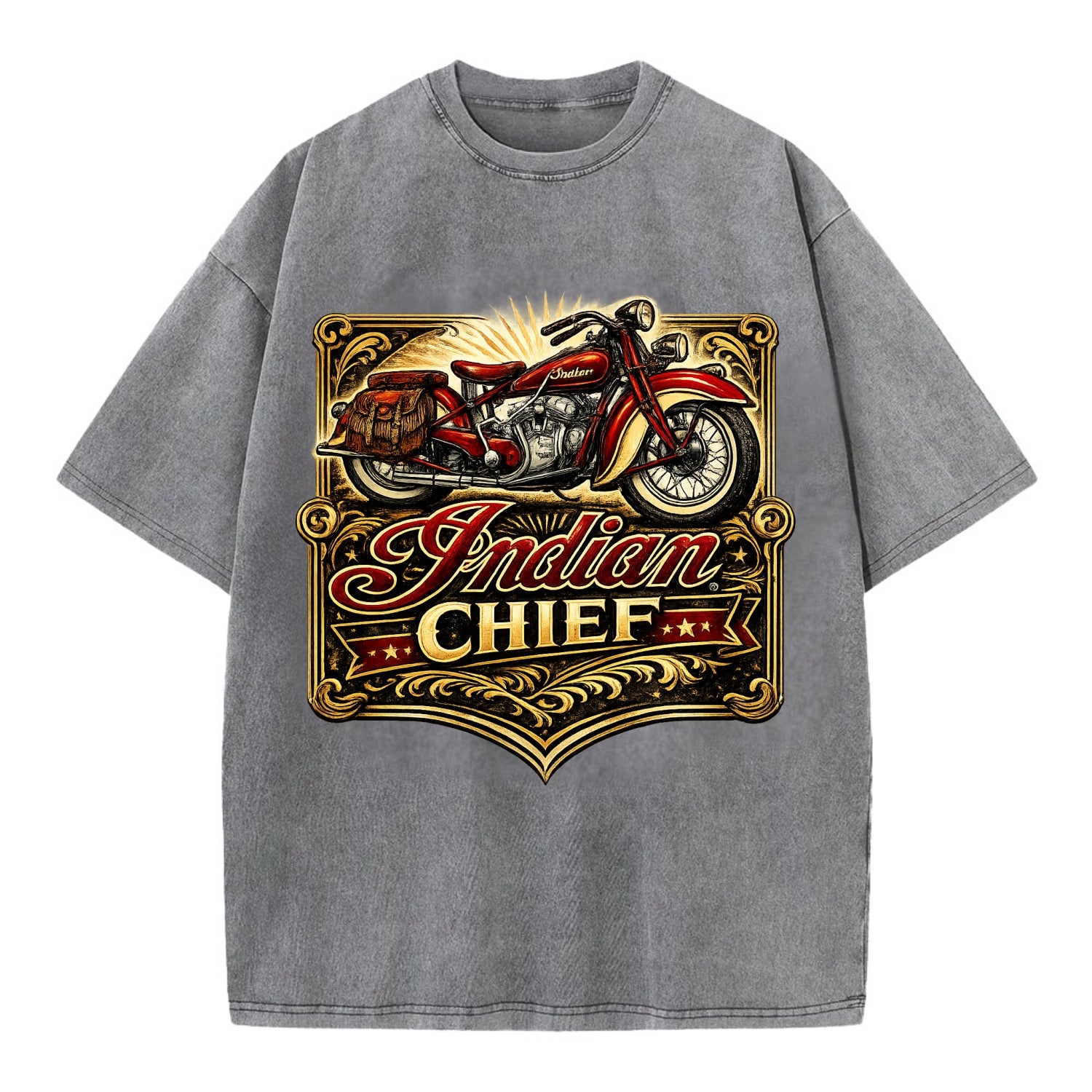 Classic Indian Chief - Vintage T-shirt
