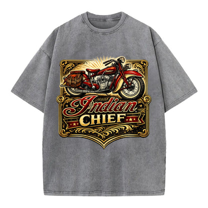 Classic Indian Chief - Vintage T-shirt