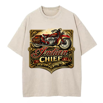 Classic Indian Chief - Vintage T-shirt