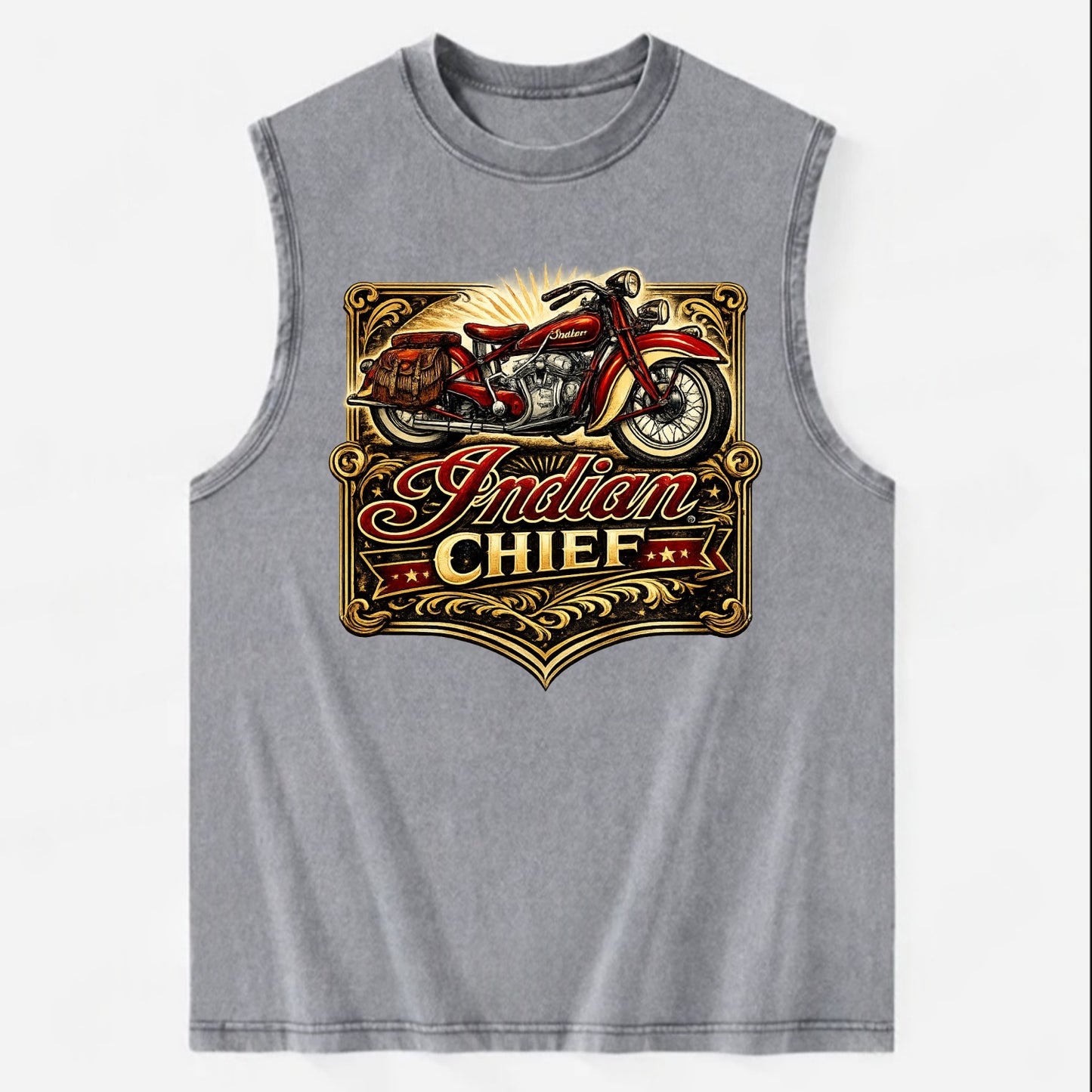 Classic Indian Chief - Vintage Washed Tank
