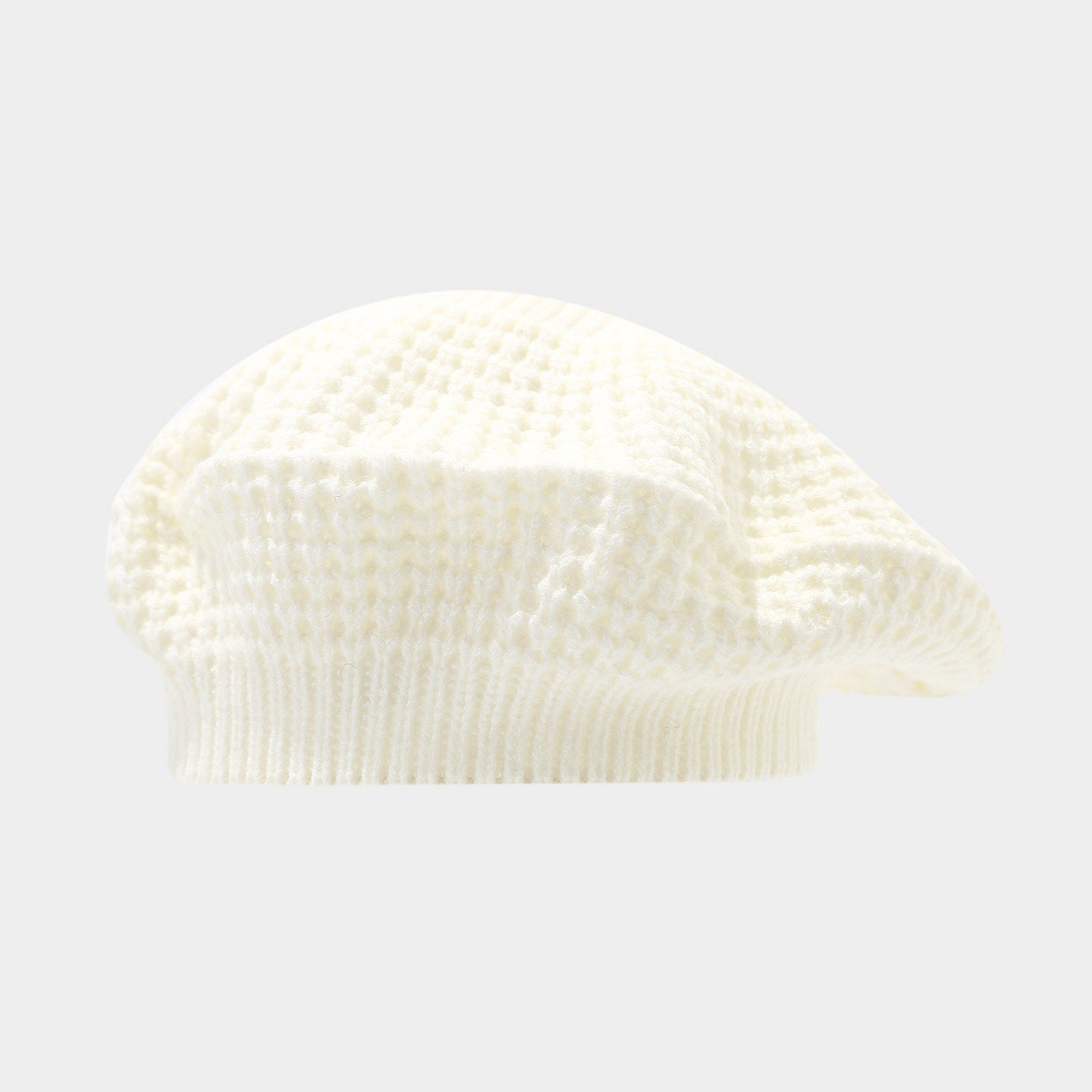 Chic Knitted Beret: Retro Artist Hat for Autumn/Winter