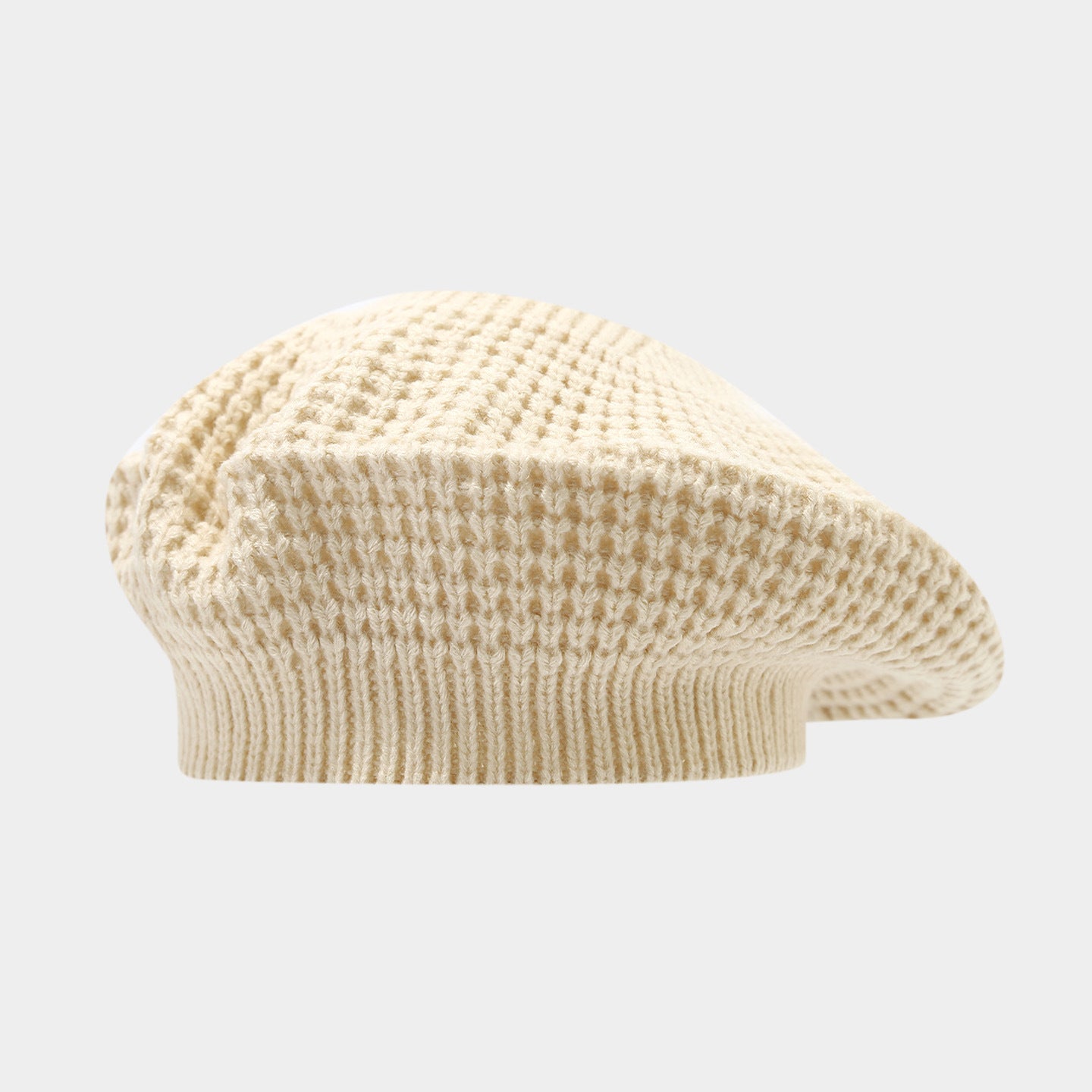 Chic Knitted Beret: Retro Artist Hat for Autumn/Winter