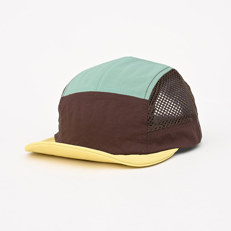 Color-Block Mesh Baseball Cap