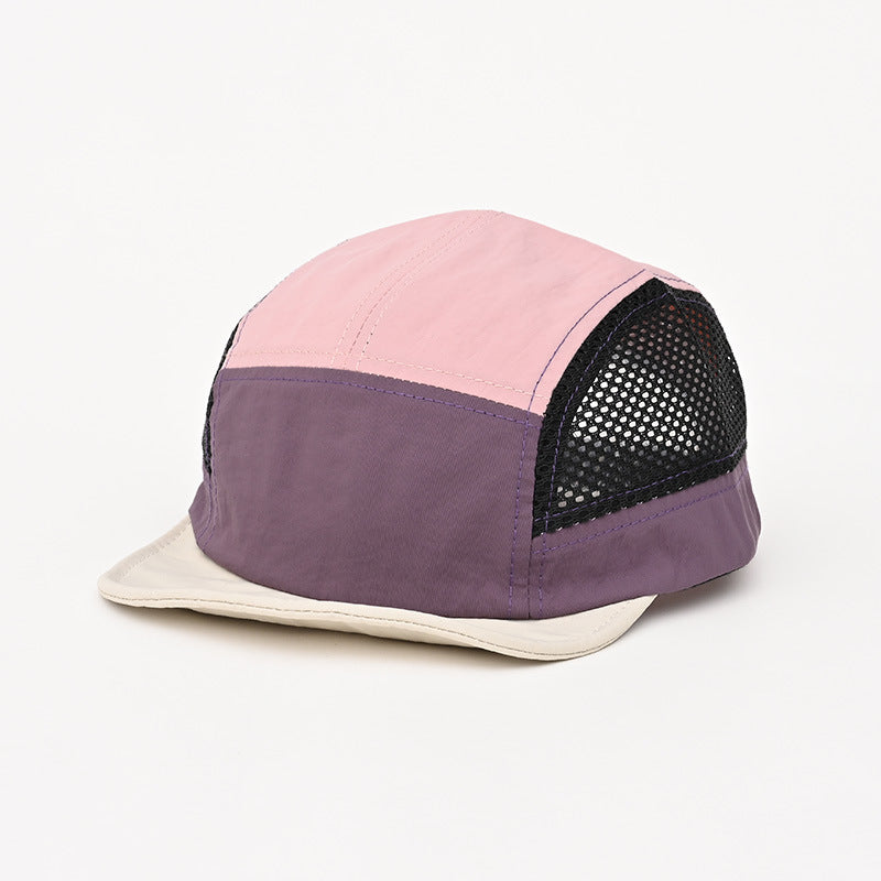 Color-Block Mesh Baseball Cap