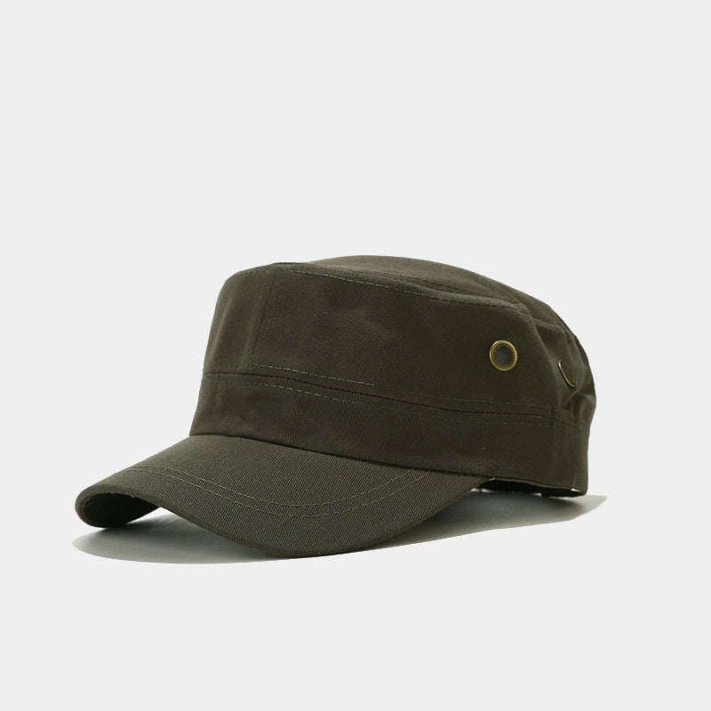 Classic Military Hat: Breathable Sun Protection