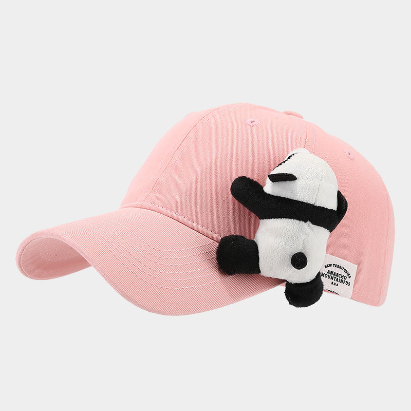 Cute Panda Baseball Cap - Japanese Style Summer Hat