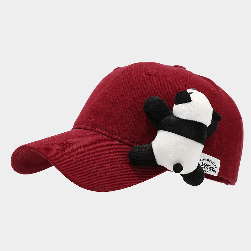 Cute Panda Baseball Cap - Japanese Style Summer Hat