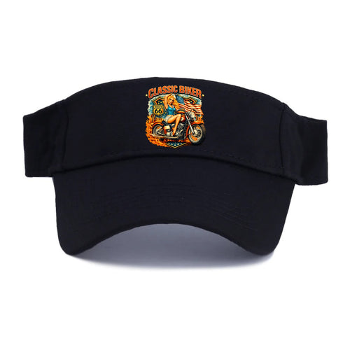 Classic Pinup Biker - Visor