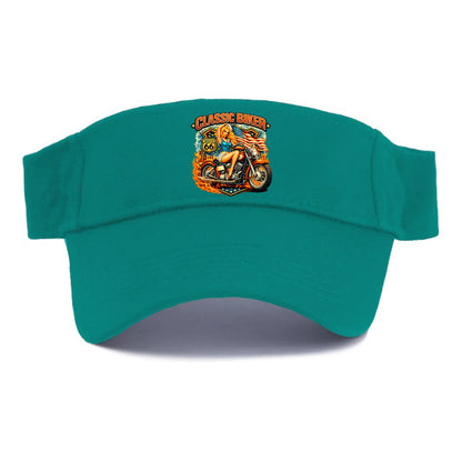 Classic Pinup Biker - Visor