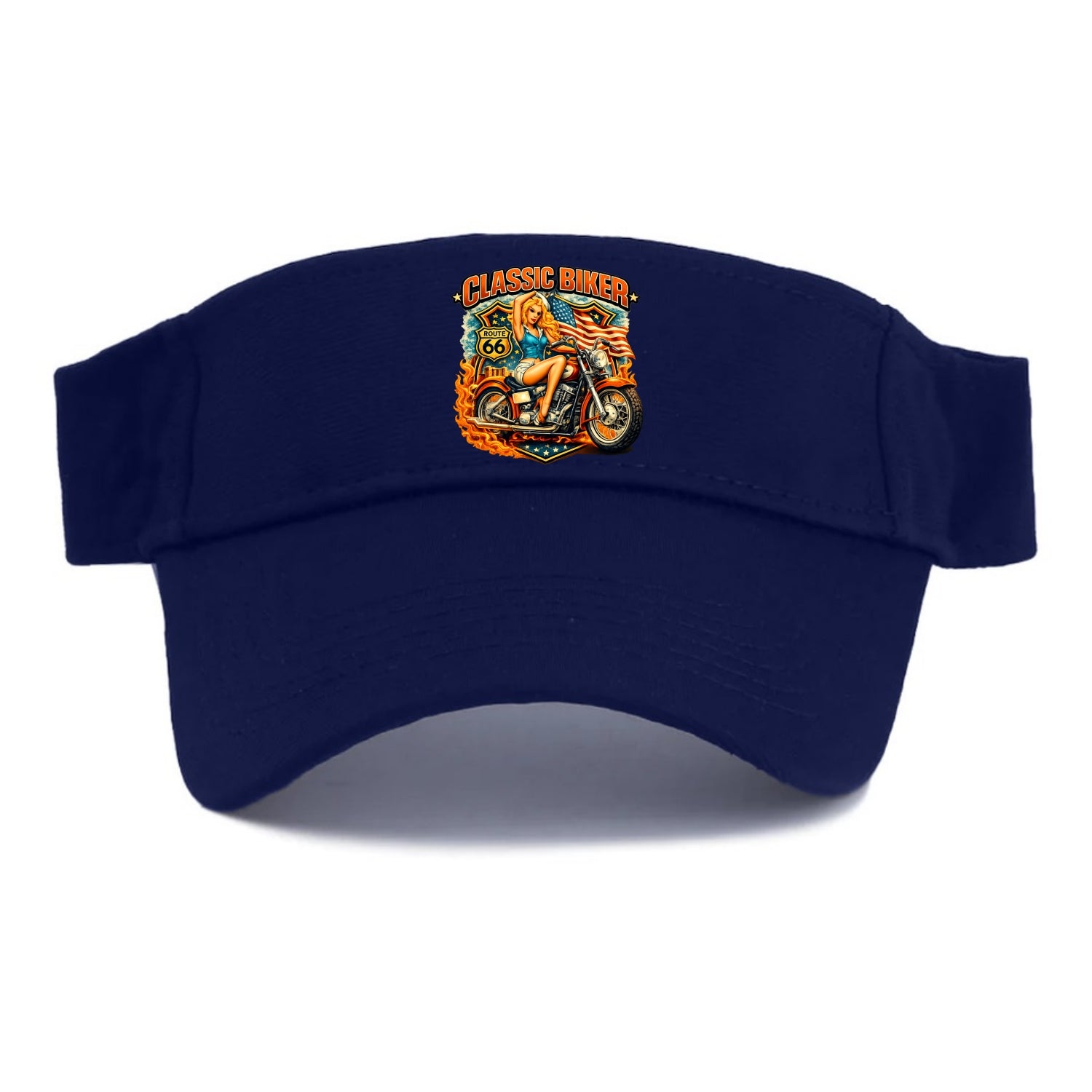 Classic Pinup Biker - Visor