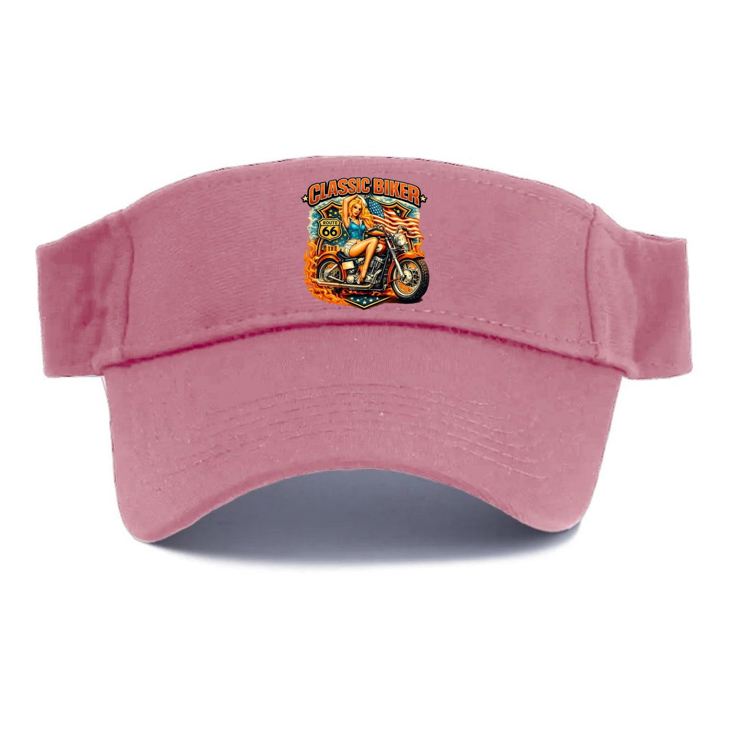 Classic Pinup Biker - Visor