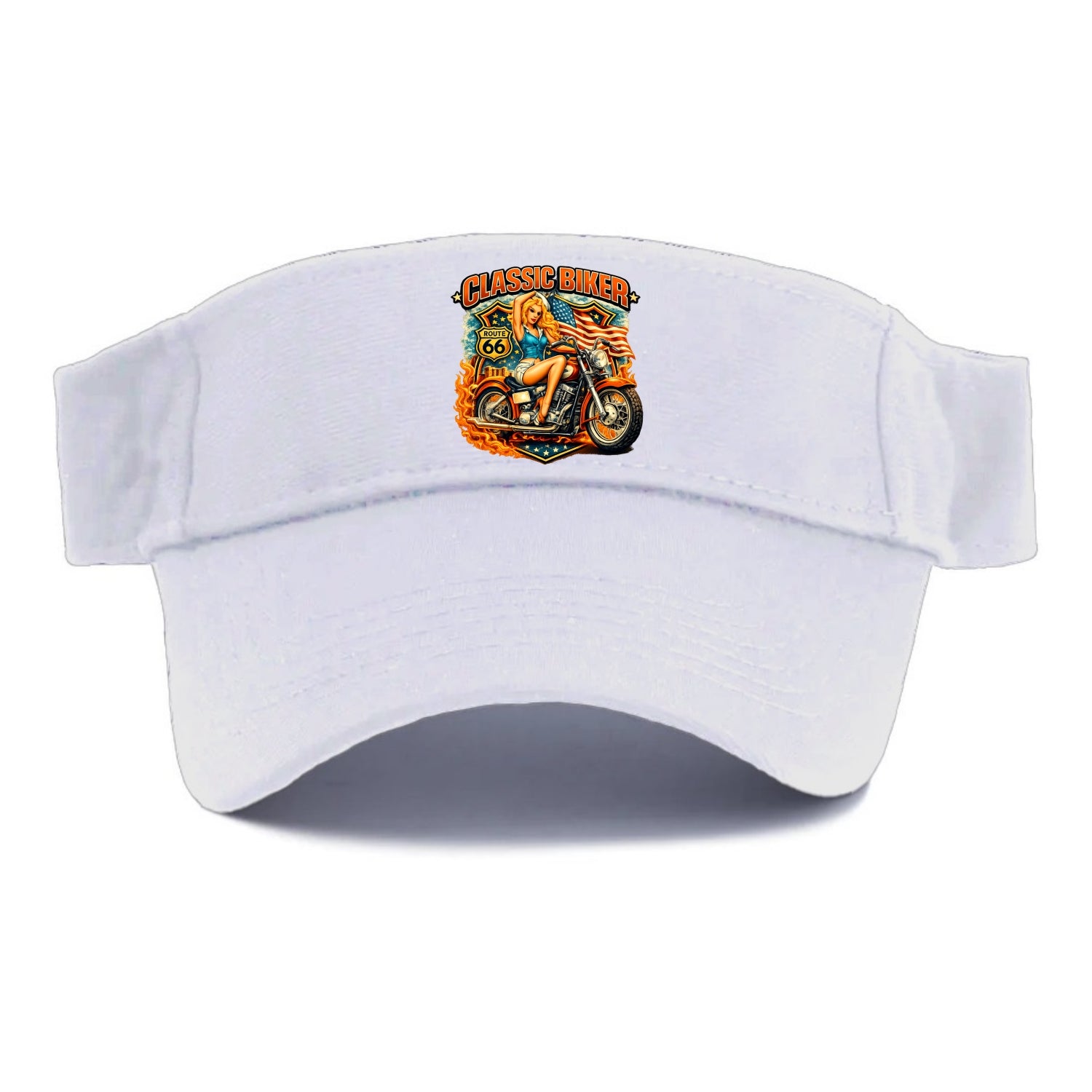 Classic Pinup Biker - Visor