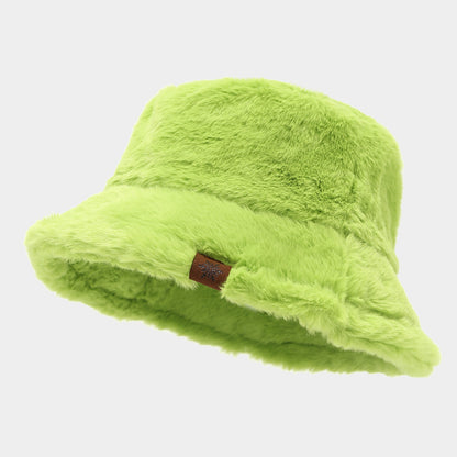 Cozy Plush Fisherman Hat: Warm Winter Style