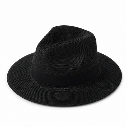 Crown Panama Hat - Breathable Summer Sun Protection