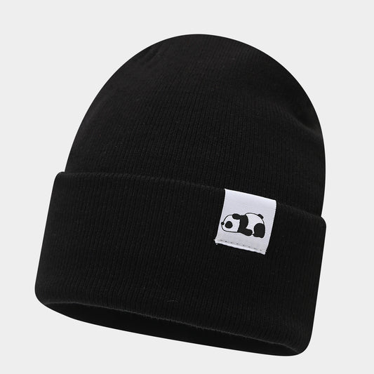 Cozy Panda Knit Hat - Warm Ear Protection